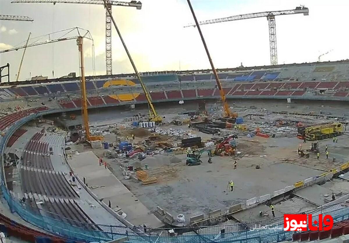مجازات سنگین پیمانکار پروژه نوسازی ورزشگاه نوکمپ