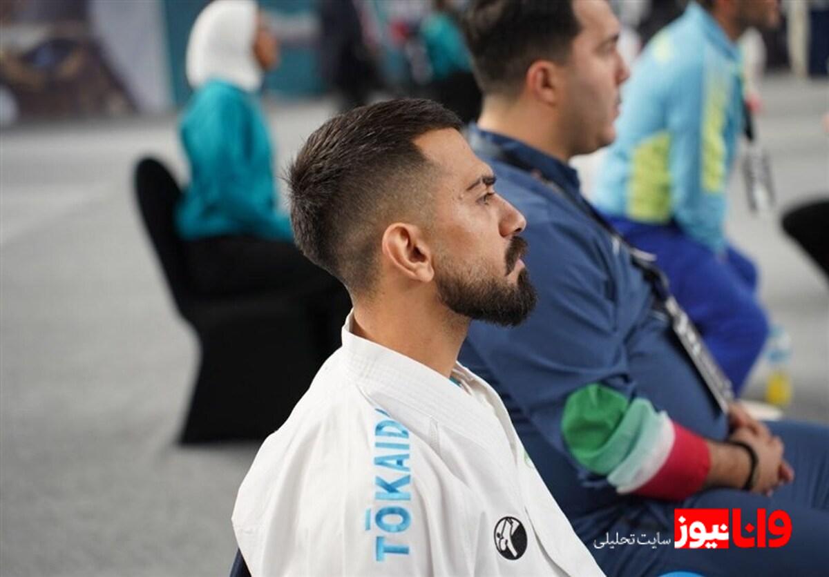 کاراته قهرمانی جهان| مسکینی دومین نماینده ایران در یک‌ هشتم نهایی