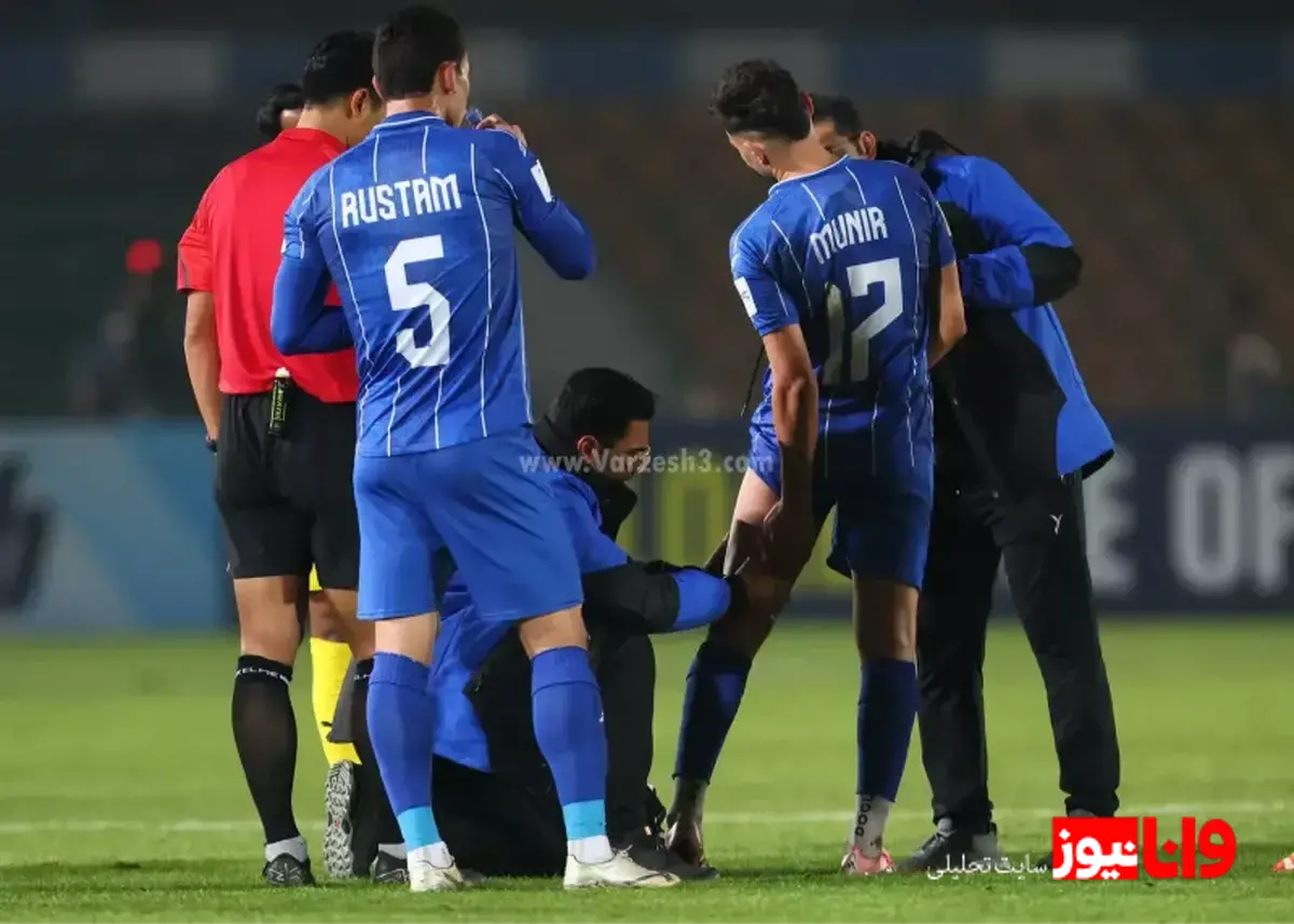 مصدومیت منیر الحدادی: تحلیل اتفاق تلخ برای استقلال و دوری از دربی  کدام بازیکن جانشین منیر در بازی مقابل پرسپولیس است؟