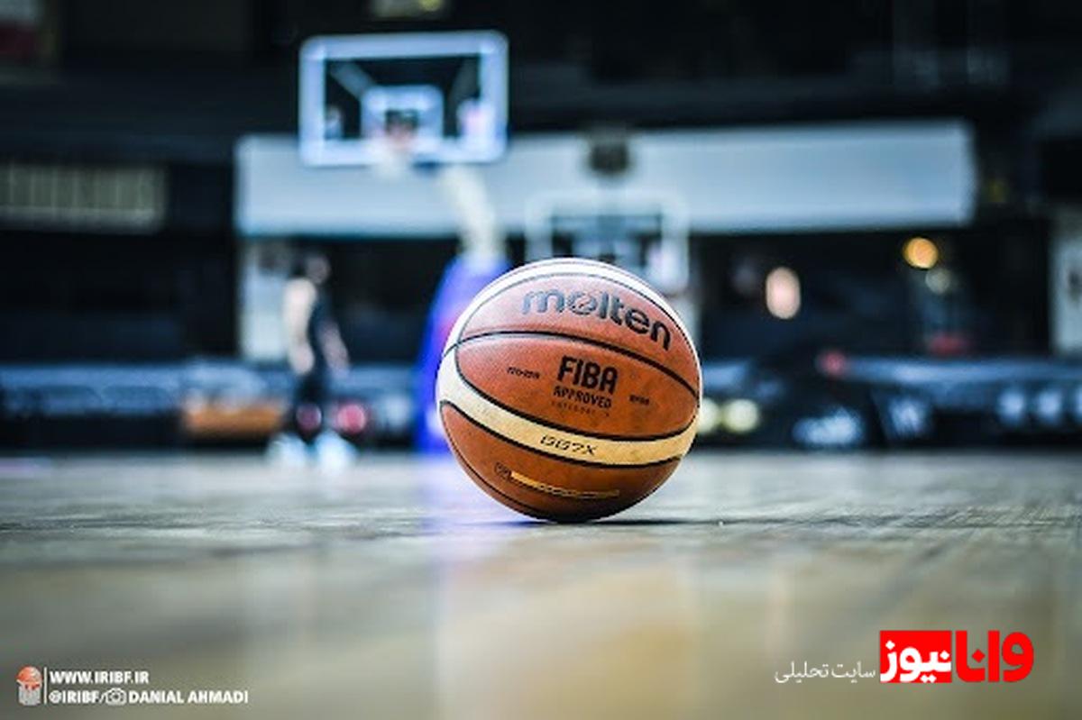 لیست جدید تیم ملی بسکتبال ایران برای مقدماتی جام جهانی