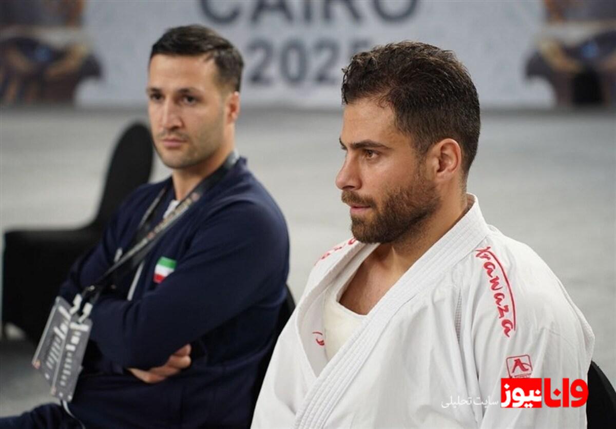 کاراته قهرمانی جهان|شوک بزرگ به تیم ایران با حذف خدابخشی  صعود گلشادنژاد به یک هشتم نهایی