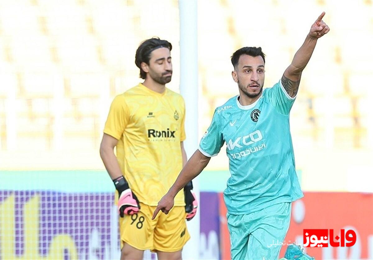 پیروزی پیکان در برابر ملوان و جدایی از قعر جدول لیگ برتر