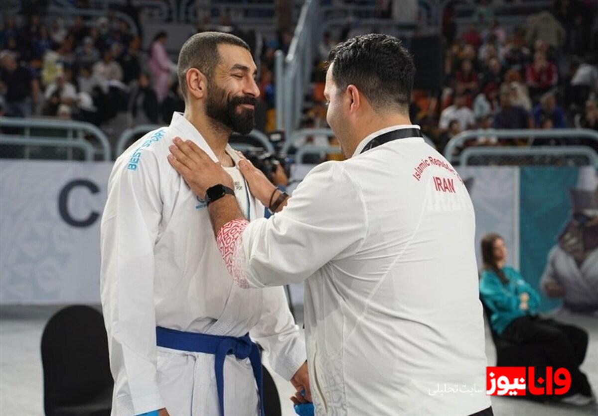 کاراته قهرمانی جهان| حیدری پنجمین حذف شده ایران  صعود اباذری به جمع 16 نفر پایانی