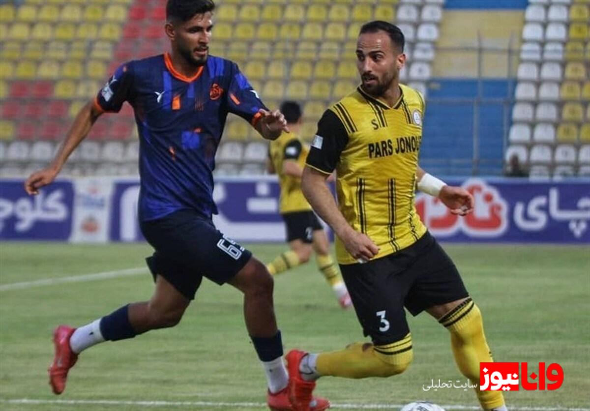 لیگ دسته اول فوتبال| باخت تیم رجب‌زاده به تیم 9 نفره  اولین شکست نساجی ثبت شد