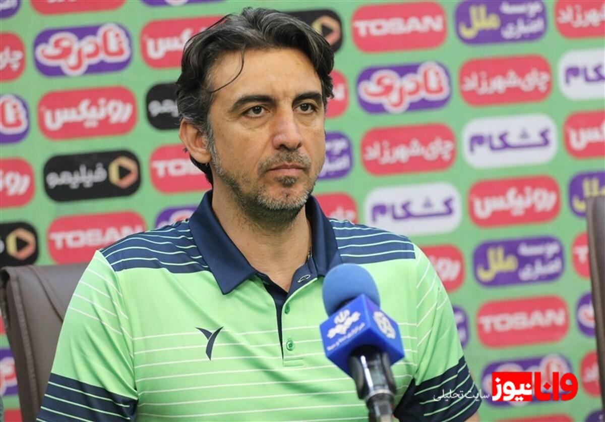 سرمربی خیبر خرم‌آباد و تحلیل شکست مقابل ذوب‌آهن