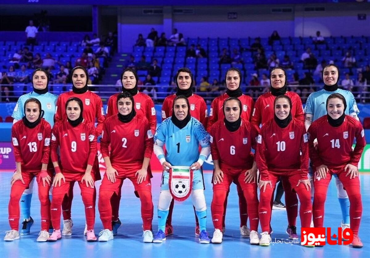 حذف تیم ملی فوتسال بانوان با شکست مقابل ایتالیا