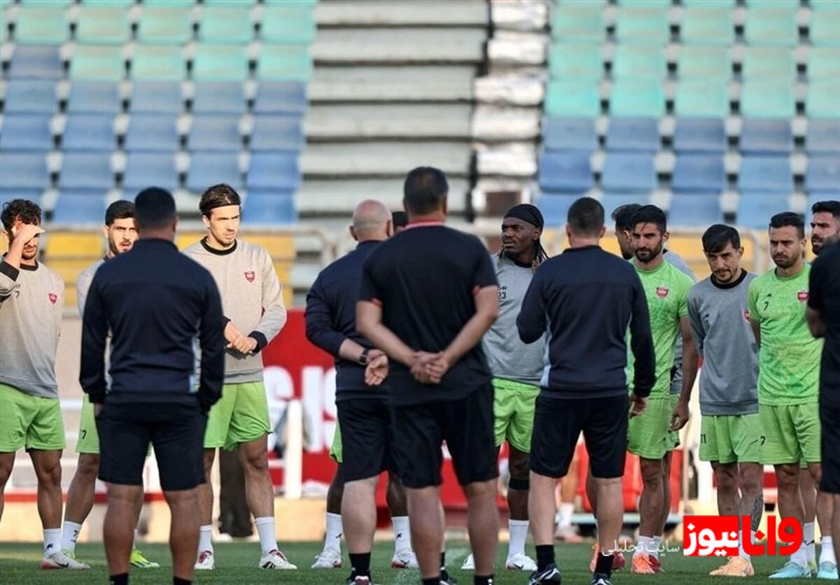 پرسپولیسی‌ها از امروز استراحت می‌کنند؛ فردا تمرینات دربی