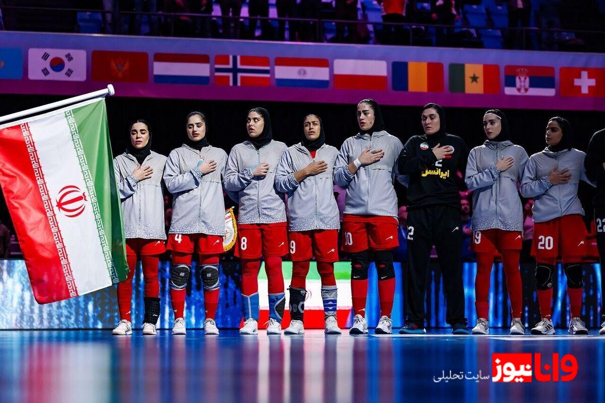 شکست سنگین تیم هندبال بانوان ایران مقابل مجارستان