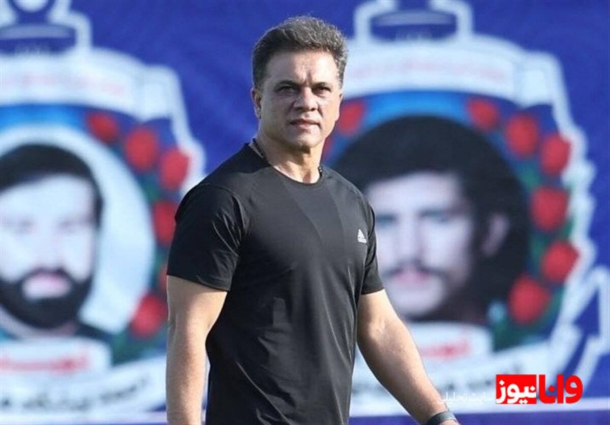 انتقادات سرمربی شمس آذر قزوین از داور دیدار پرسپولیس