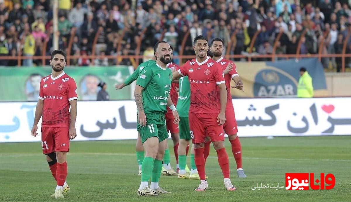 تصمیم داور در بازی حساس شمس‌آذر و پرسپولیس: آیا اشتباه بود؟