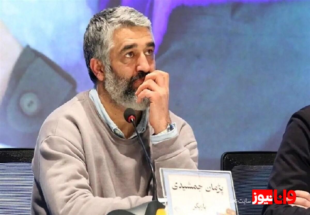 پژمان جمشیدی در جمع امدادگران هلال‌احمر+عکس