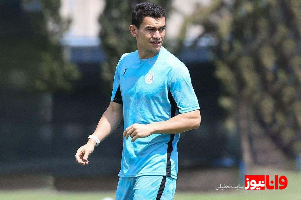 مدافع استقلال با لگوی جام جهانی!+عکس