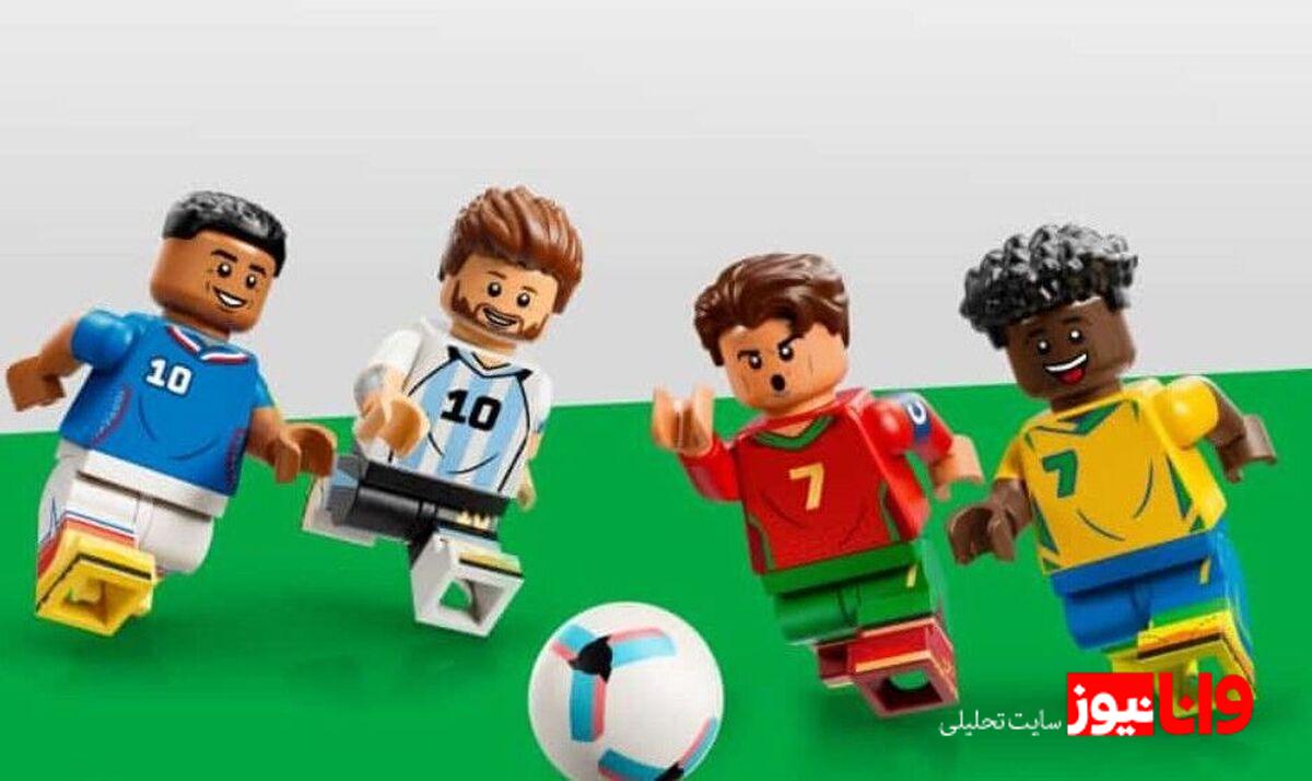 همه‌چیز درباره ست‌های لگویی فوق‌ستاره‌های فوتبال؛ مسی و رونالدو را بخرید و بسازید! +تصاویر