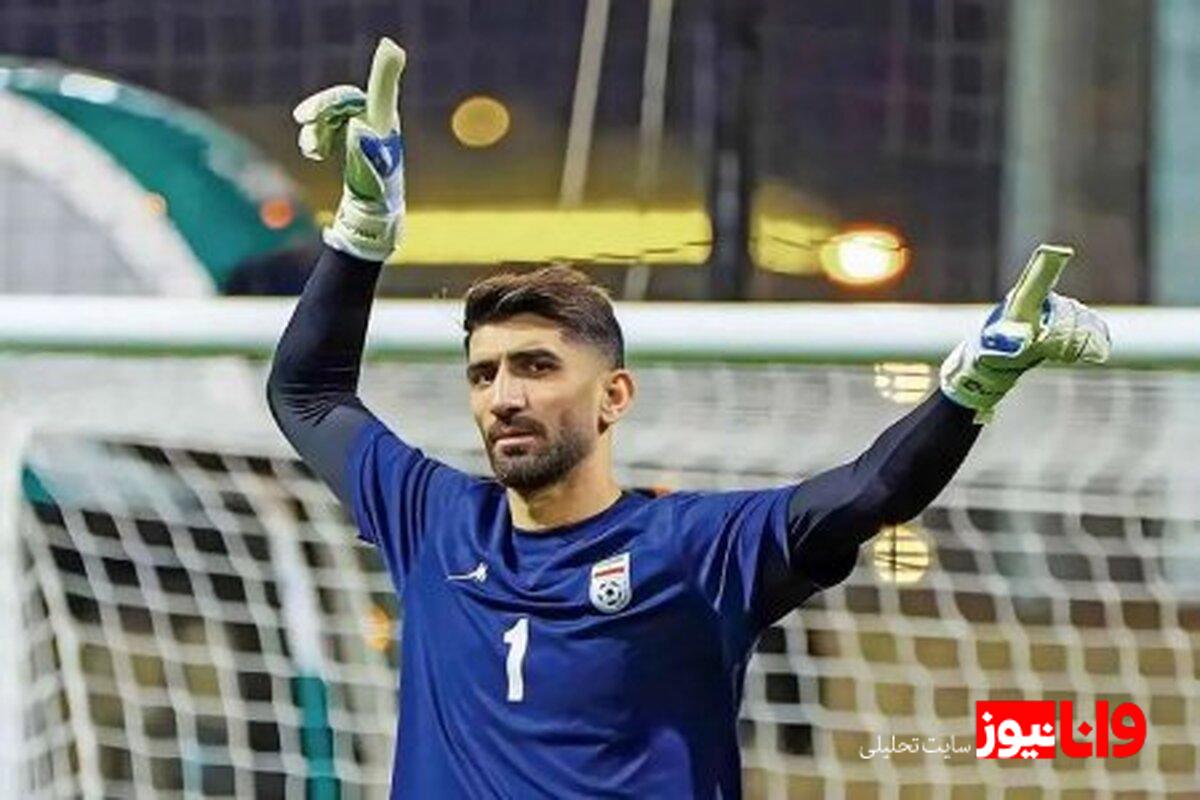 کنایه اینستاگرامی بیرانوند به ترامپ!+عکس