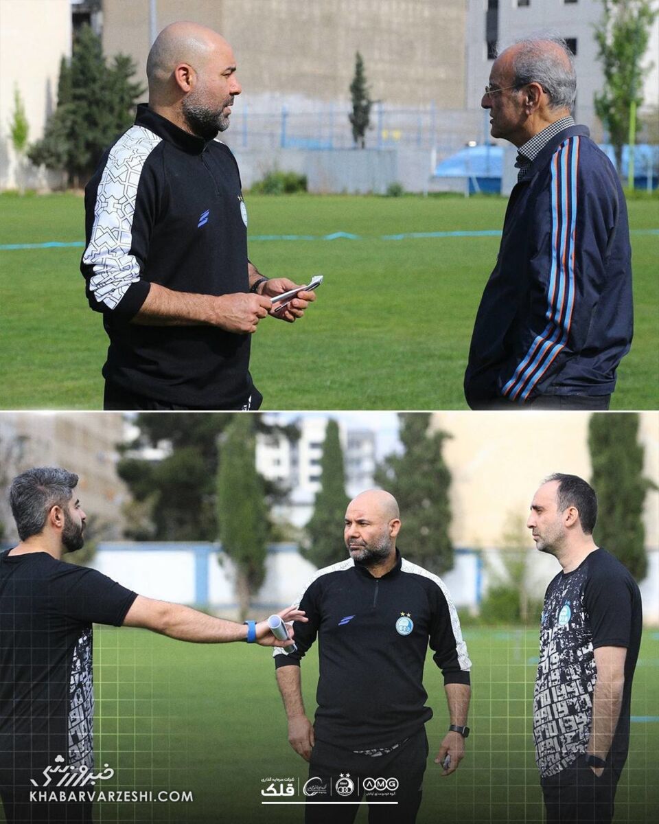 استقلالی&zwnj;ها با سهراب جمع شدند/ اولین تمرین سال جدید آبی&zwnj;ها با مهمان ویژه +عکس