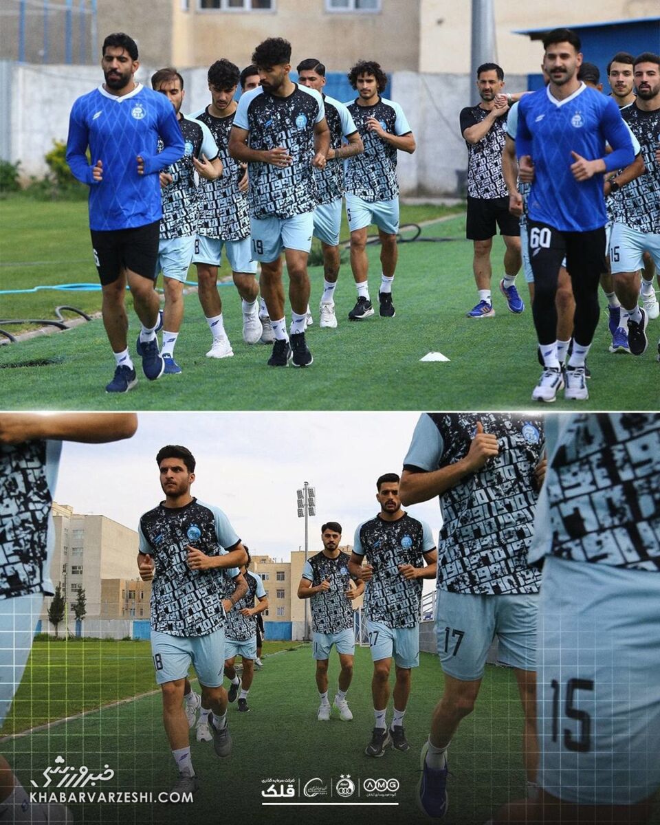استقلالی&zwnj;ها با سهراب جمع شدند/ اولین تمرین سال جدید آبی&zwnj;ها با مهمان ویژه +عکس