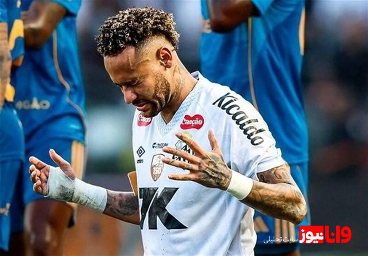 نیمار به دنبال مسی و سوارز