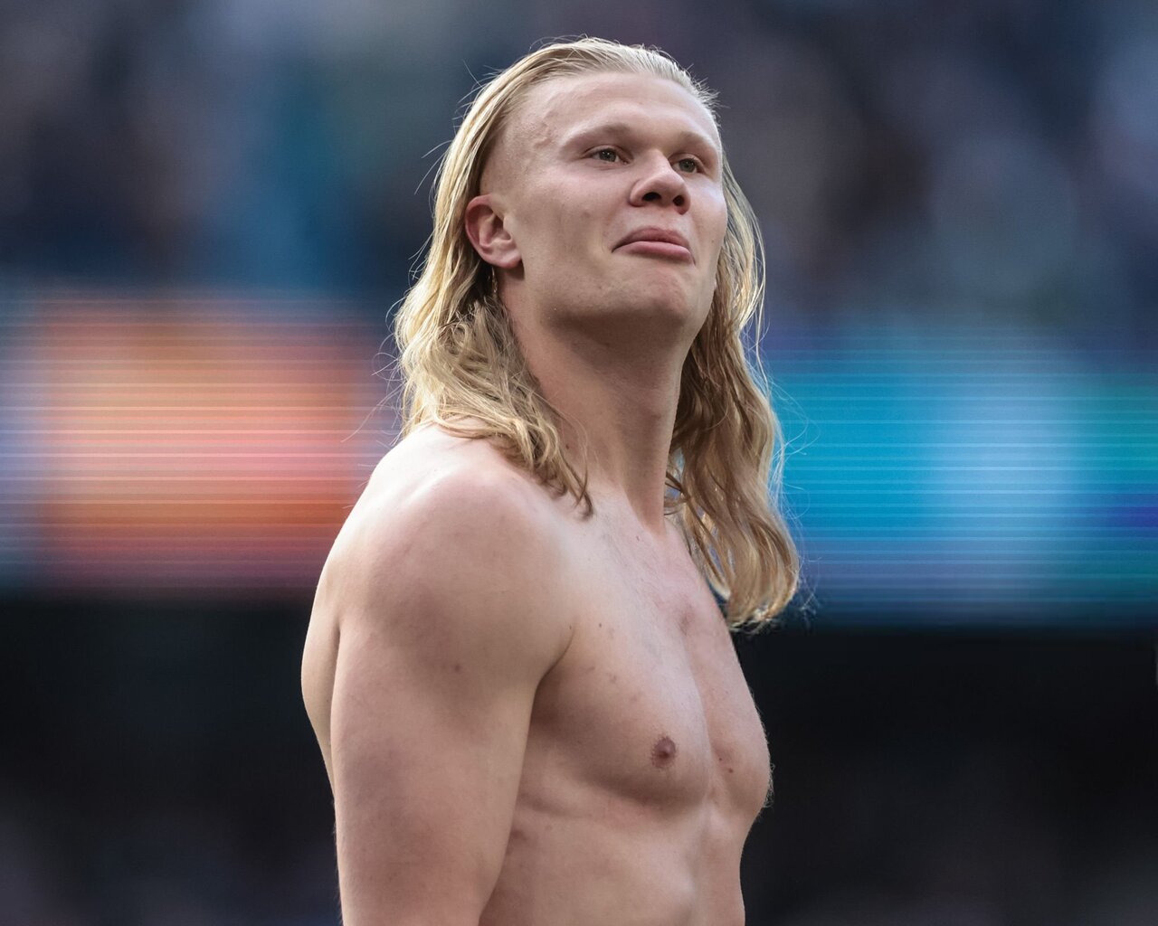 عکس | شادی کنایه&zwnj;آمیز هالند برای برد بزرگ منچسترسیتی