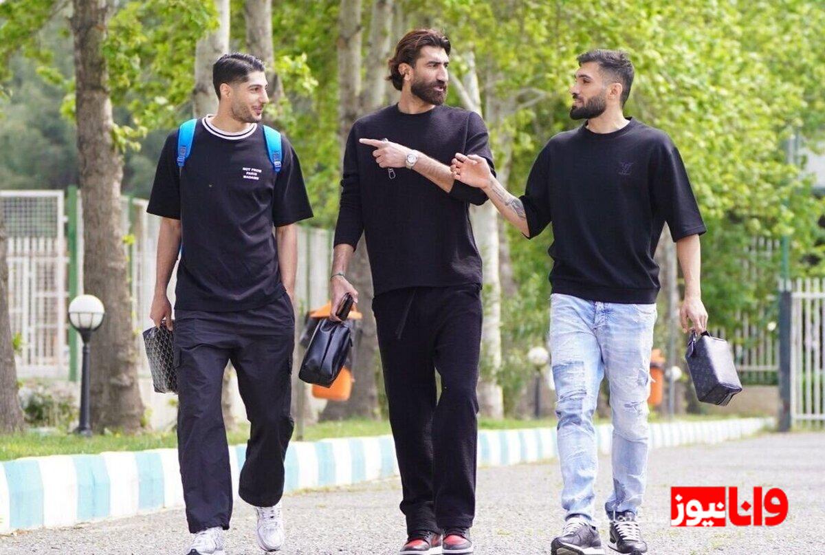 ملی‌پوشان خود را به قلعه‌نویی معرفی کردند