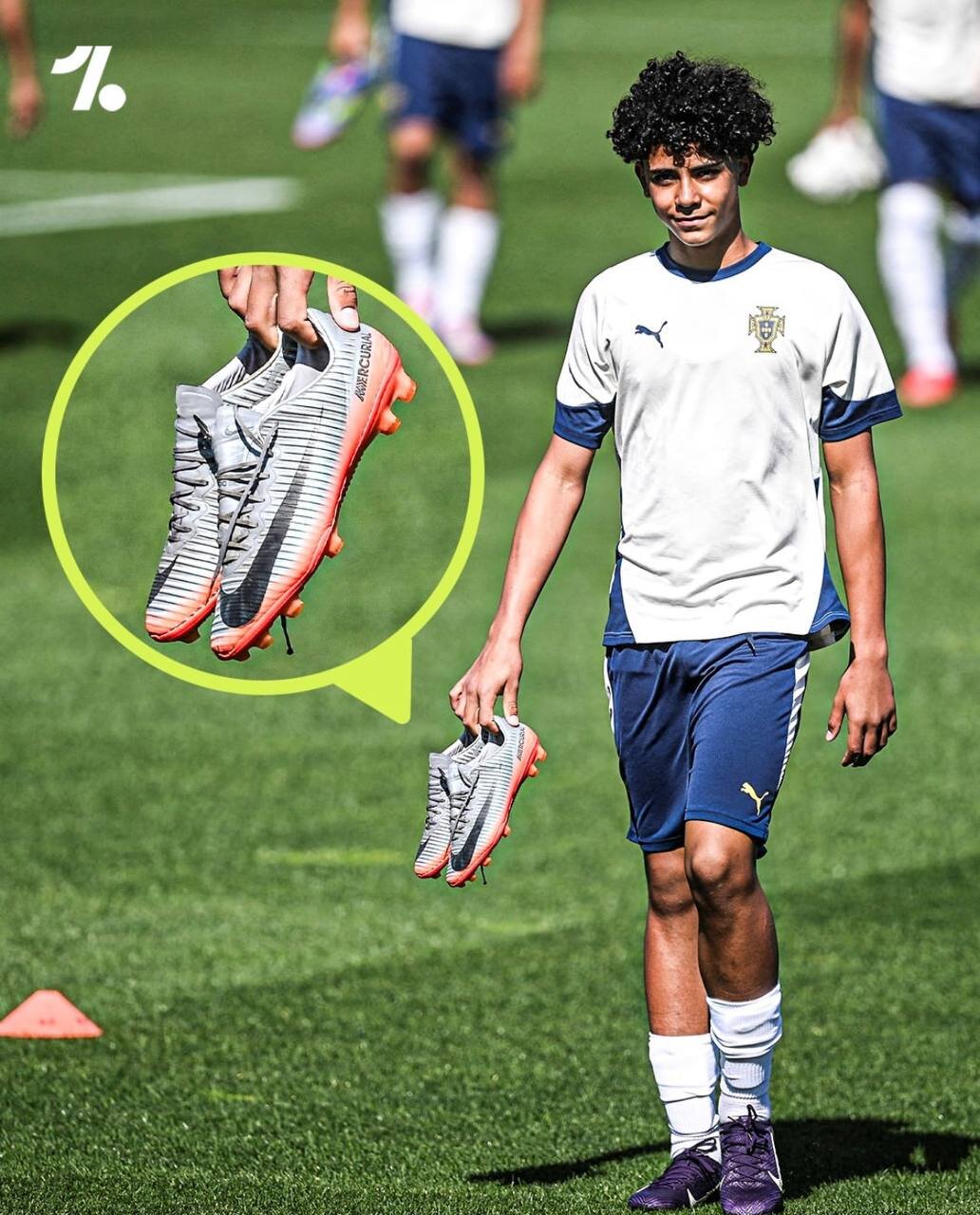 عکس | هدیه ارزشمند کریستیانو رونالدو به جونیور