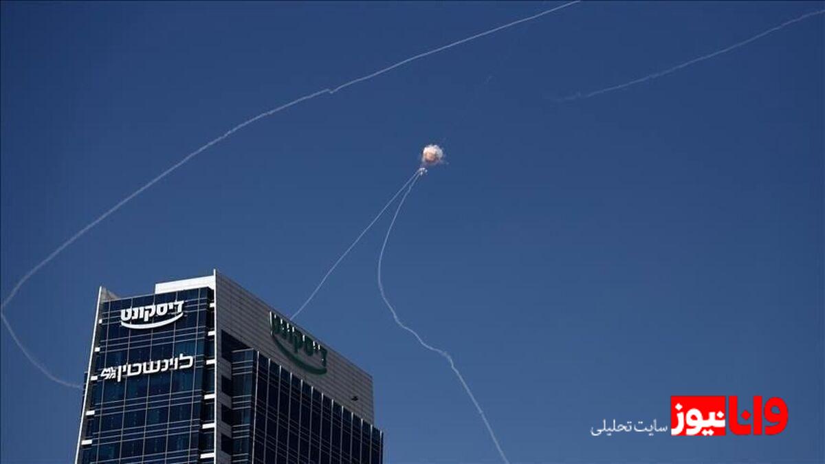 حمله موشکی گسترده ایران به اسرائیل / دیمونا هدف قرار گرفت