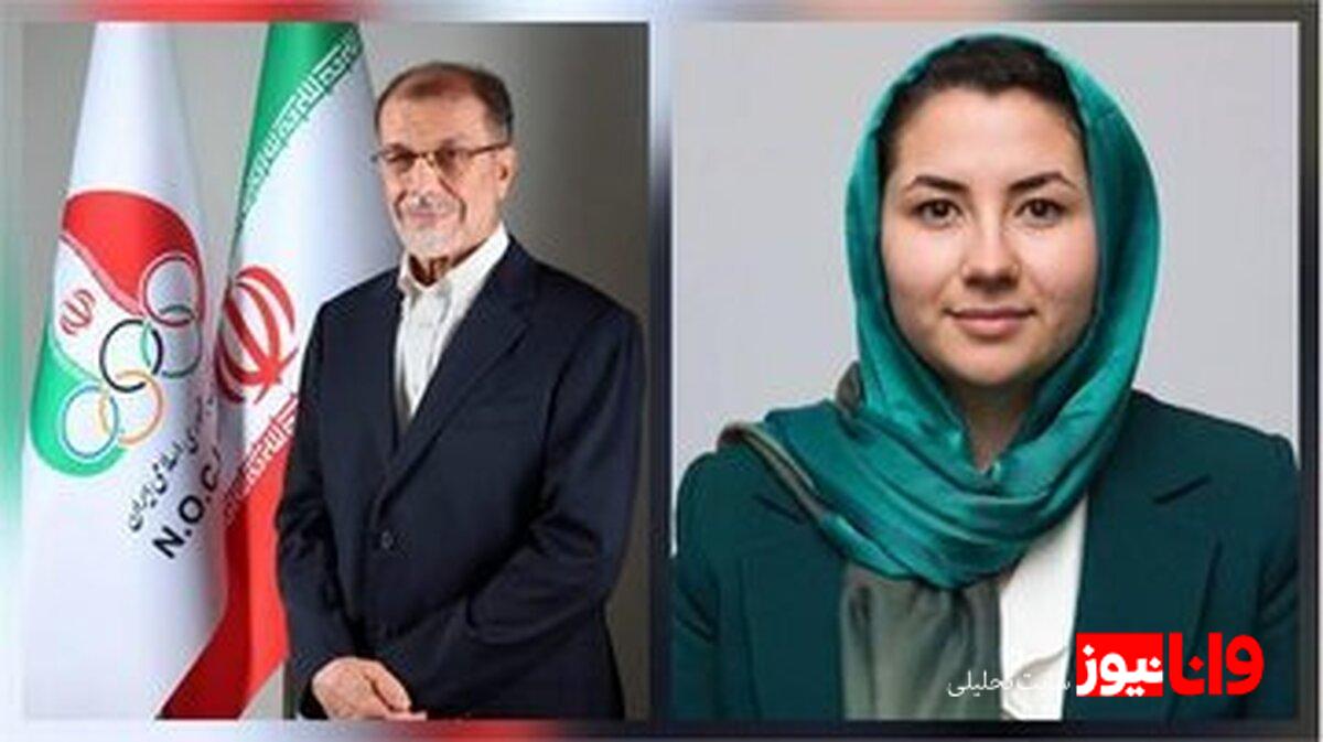 تسلیت عضو کمیته بین المللی المپیک به خسروی وفا در پی شهادت حضرت آیت الله خامنه‌ای و تبریک جانشین بر حق وی