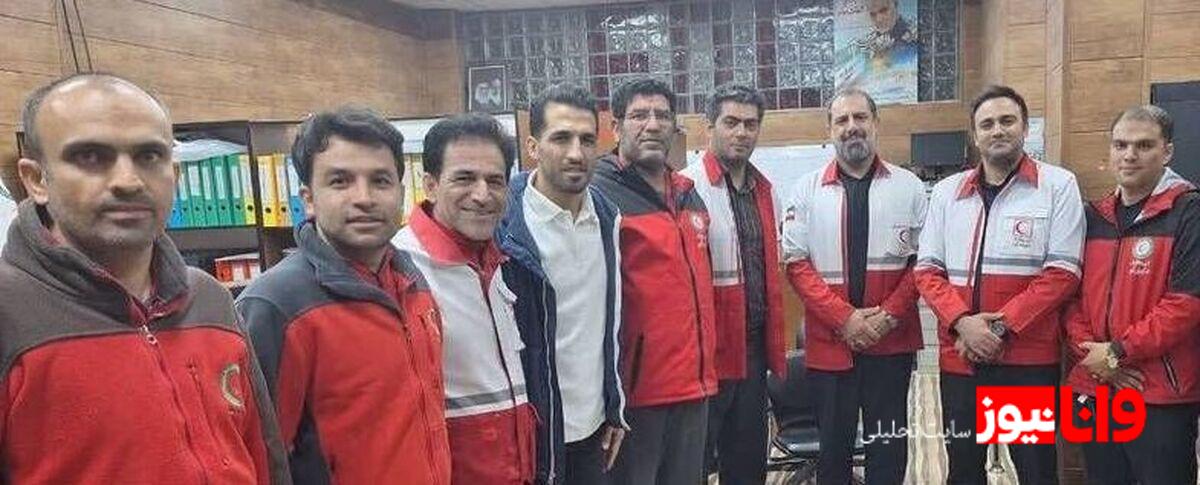 بازیکن اسبق پرسپولیس هلال‌احمری شد+عکس