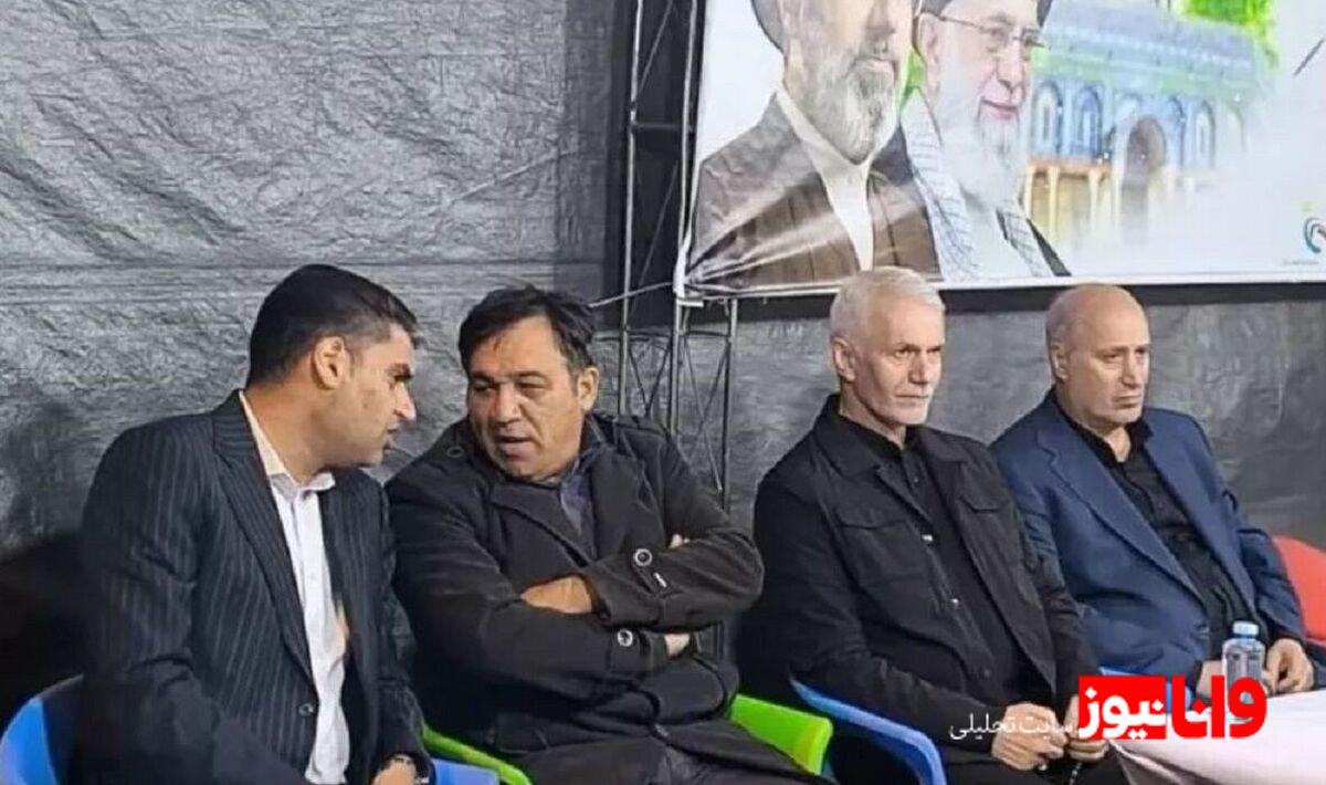 نمایی کمتر دیده شده از مدیران استقلال و پرسپولیس