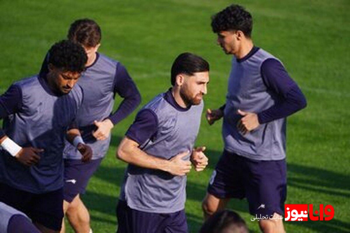 صرب‌ها تماشاگر تمرین تیم ملی فوتبال ایران