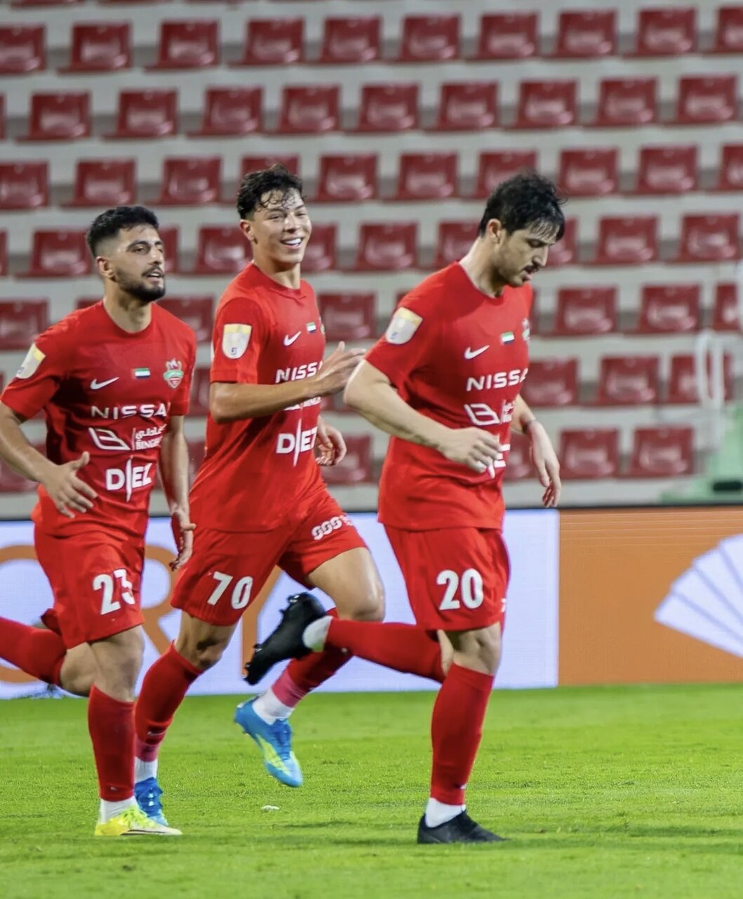 عکس | طلسم&zwnj;شکنی سردار آزمون در امارات