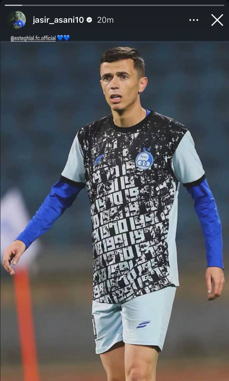 عکس | چراغ سبز یاسر آسانی برای ماندن در استقلال