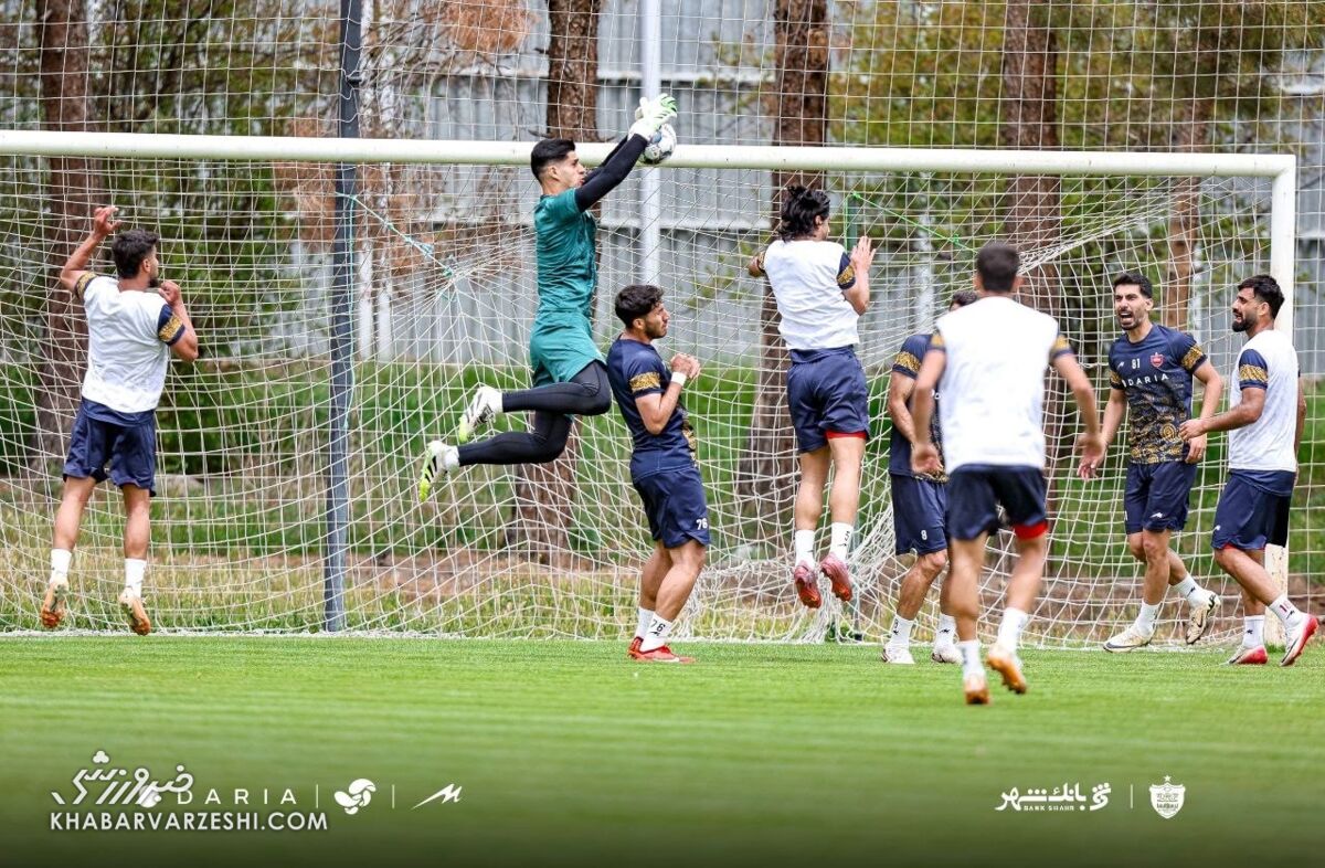 تمرین پرسپولیس