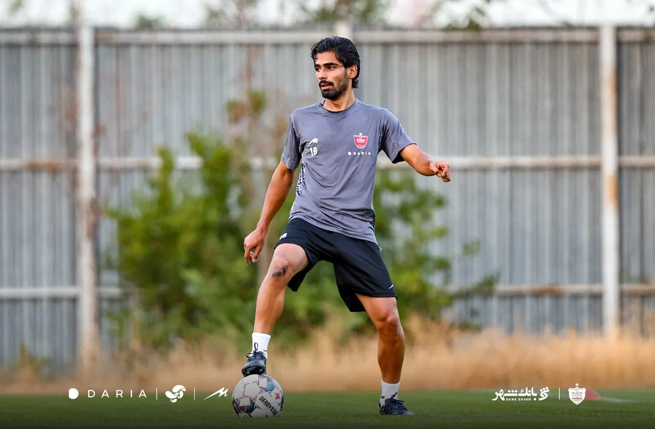 تصاویر اولین تمرین پرسپولیس با مهدی تارتار