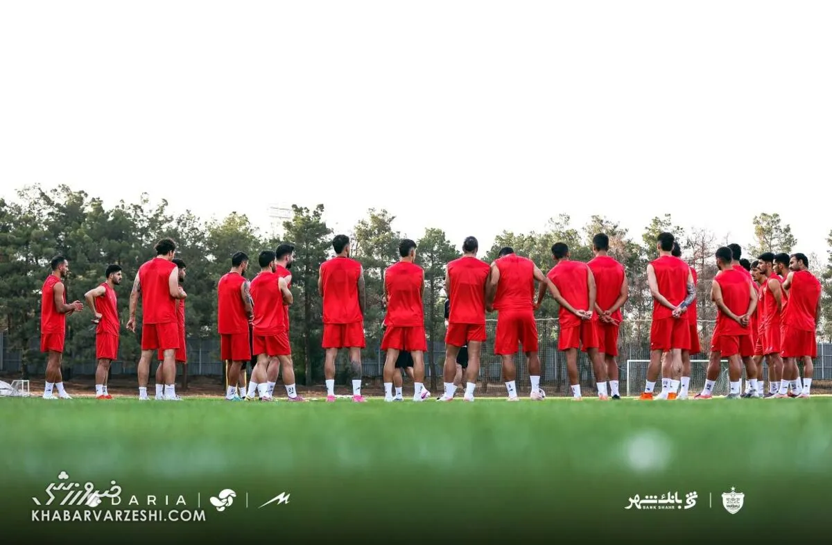 کریم باقری با ستارههای تیم ملی به پرسپولیس برگشت +تصاویر