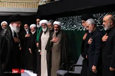 گزارش تصویری/ مراسم عزاداری شام غریبان حسینی در حسینه امام خمینی (ره)