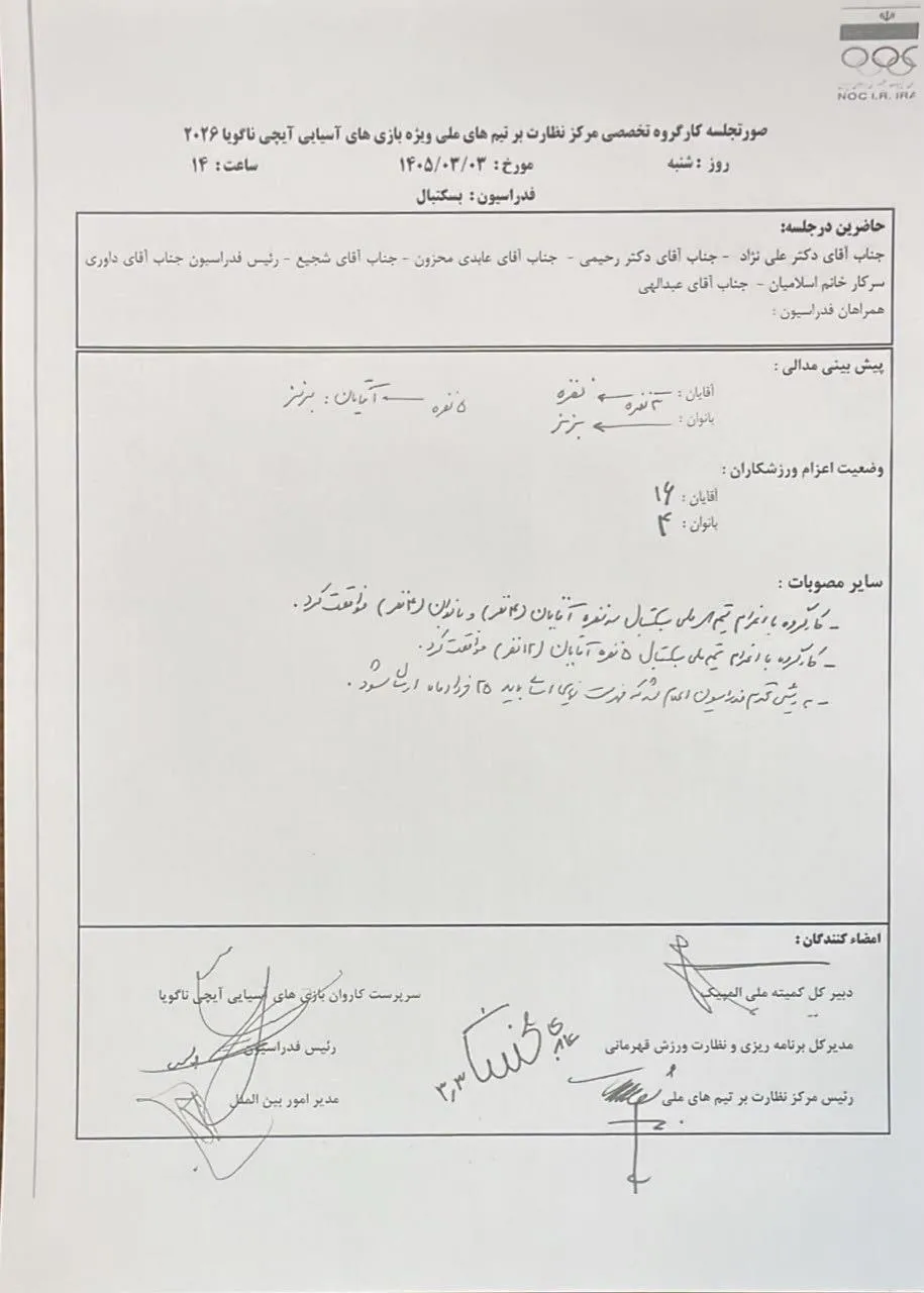 کمیته ملی المپیک