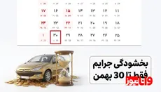 آخرین فرصت حذف 100 درصدی جرایم بیمه شخص ثالث فقط تا 48 ساعت