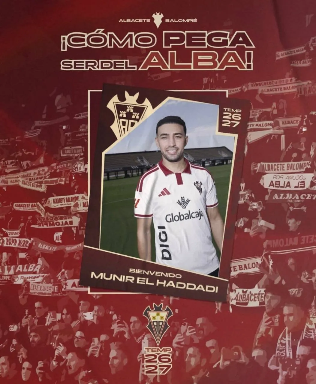 عکس | رونمایی از منیر الحدادی در تیم اسپانیایی