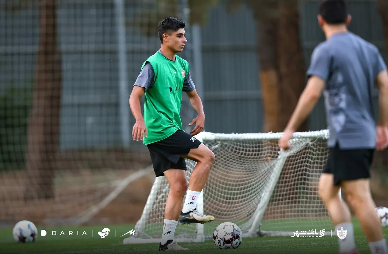 تصاویر اولین تمرین پرسپولیس با مهدی تارتار