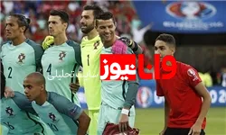 واکنش رونالدو به حضور یک هوادار در عکس تیمی پرتغال+عکس