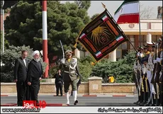 گزارش تصویری/ مراسم بدرقه رئیس جمهور برای حضور در مقر سازمان ملل