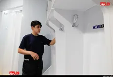 گزارش تصویری دور نخست مسابقات انتخابی تیم ملی هاکی روی یخ مردان