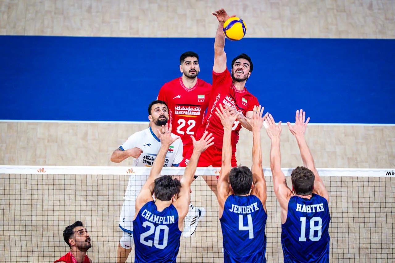 لیگ ملت‌های والیبال 2026| ایران 0-3 آمریکا؛ بیگانه با برد!