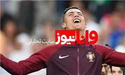 رونالدوی مصدوم با تمام وجود جام قهرمانی را بالای سر برد+عکس